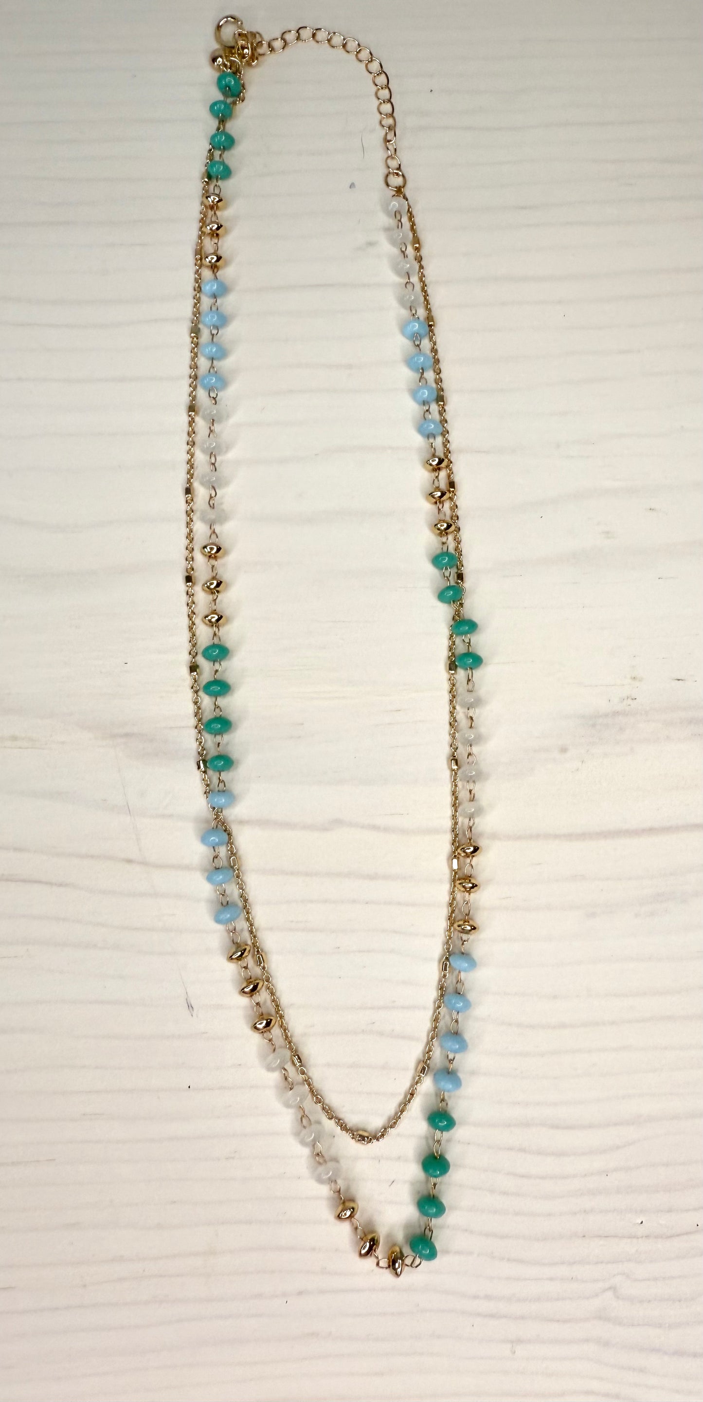 Turquoise Beaded Necklace