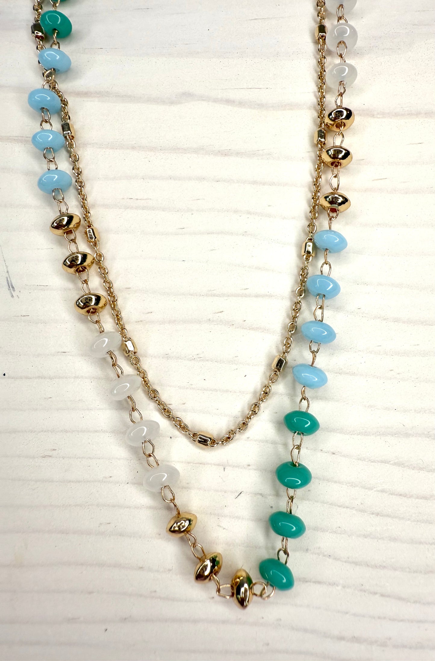 Turquoise Beaded Necklace