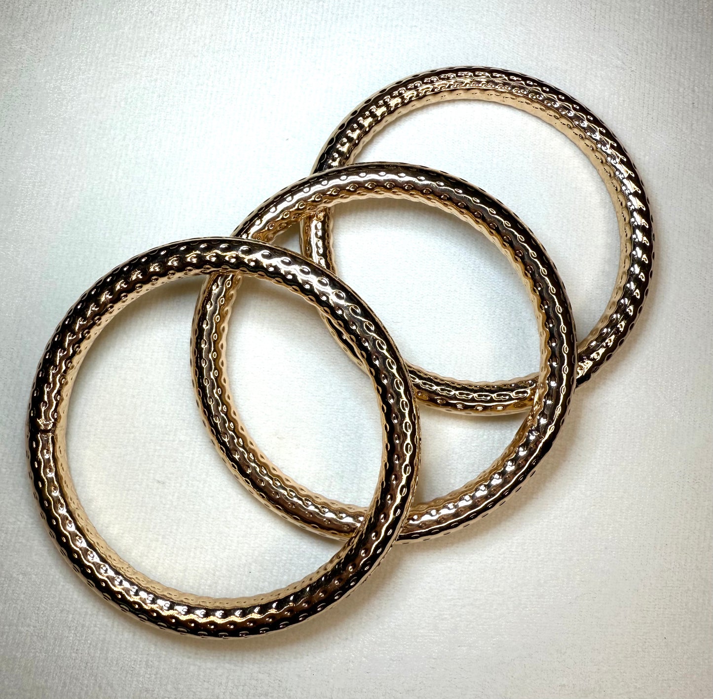 Gold Bangle Bracelet Set