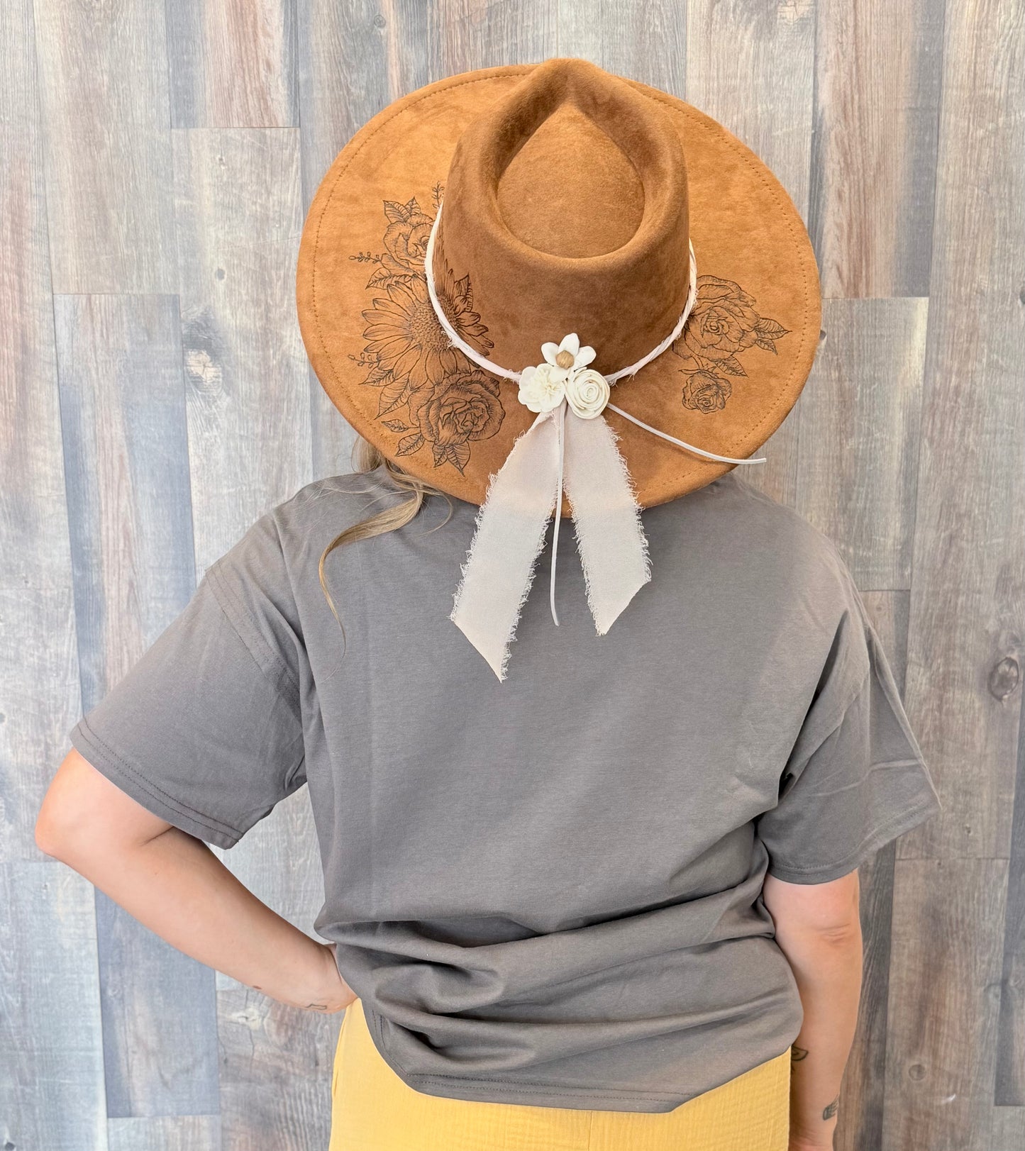 Oversized Cowboy Graphic Knit Top