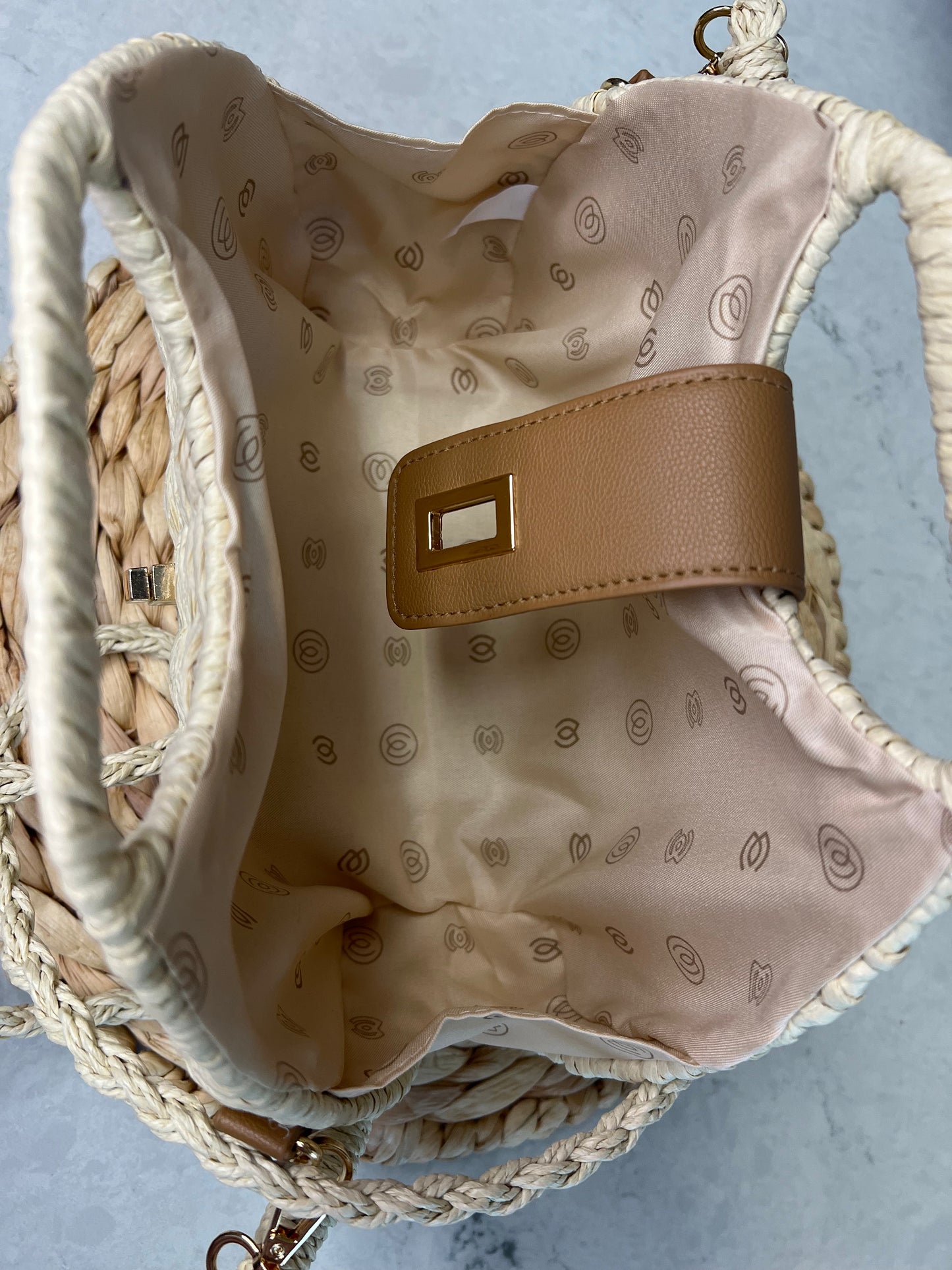 Rattan Woven Hand Bag