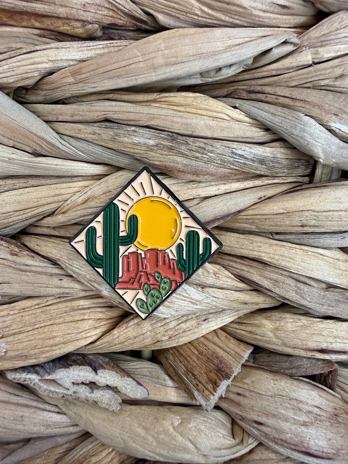 Désert Cactus Hat Pin