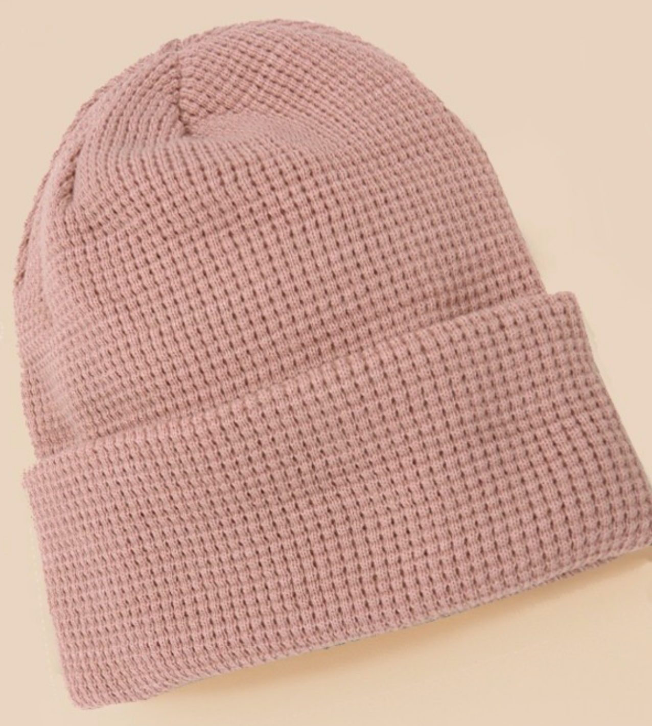 Soft Ribbed Knit Beanies Hat
