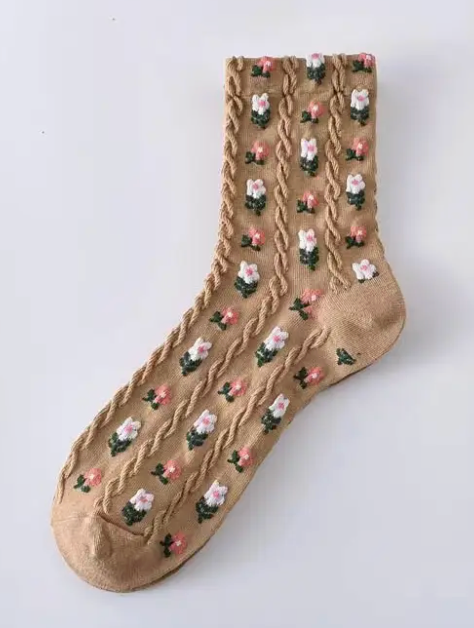 Floral Socks