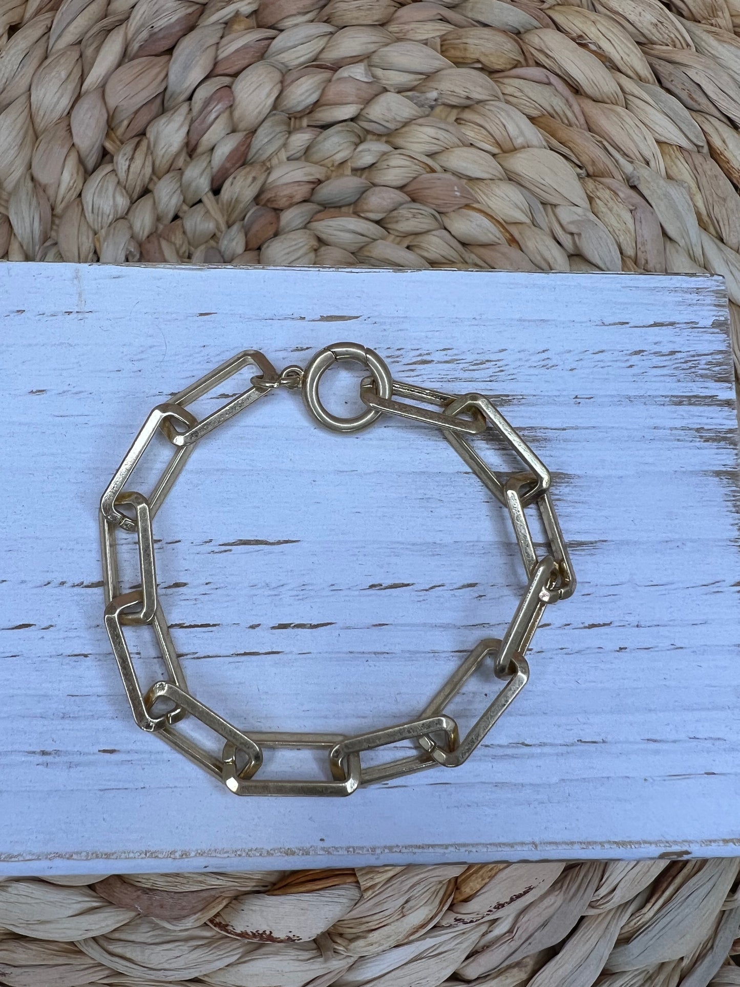 Gold or Silver Chain Bracelet
