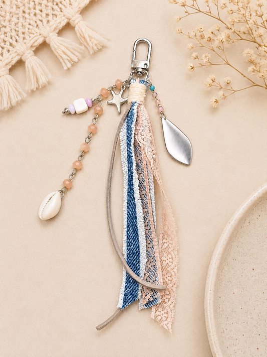 Coastal Chic Purse/ Bag Charm