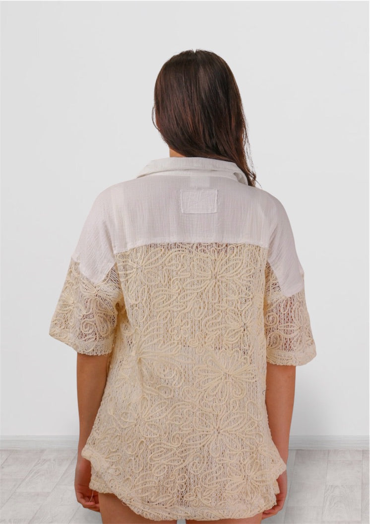 Crochet Top and Short Set