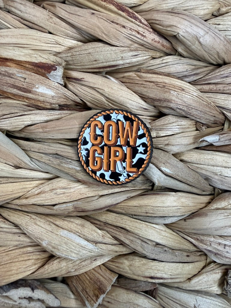 Cow Girl Hat Pin
