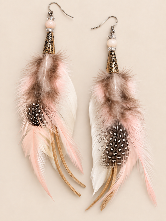 Gypsy Feather Earrings