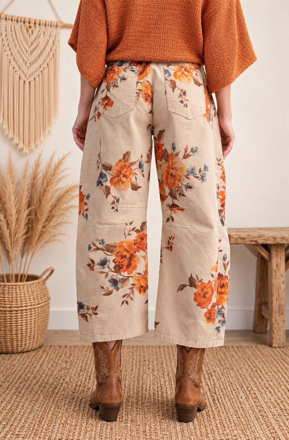 The Ingrid Barrel Leg Pant