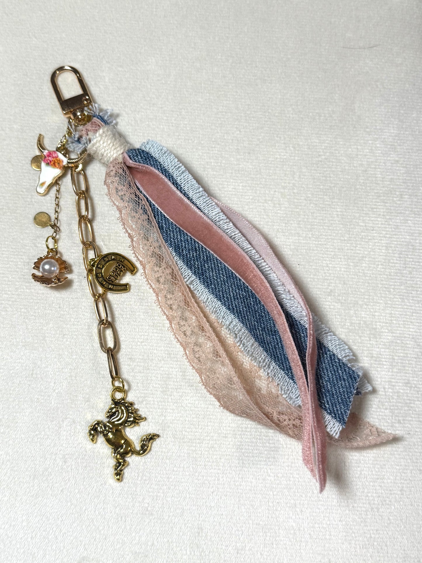 Country w/Sea Charm Purse / Bag Charm