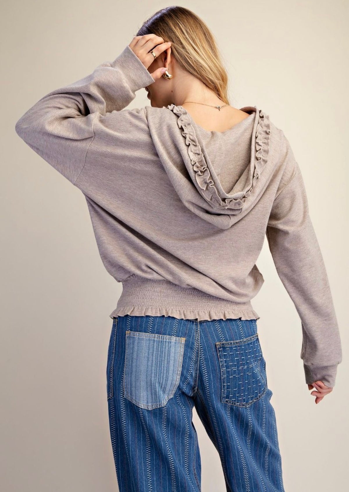 The Thea Zip Up Sweater