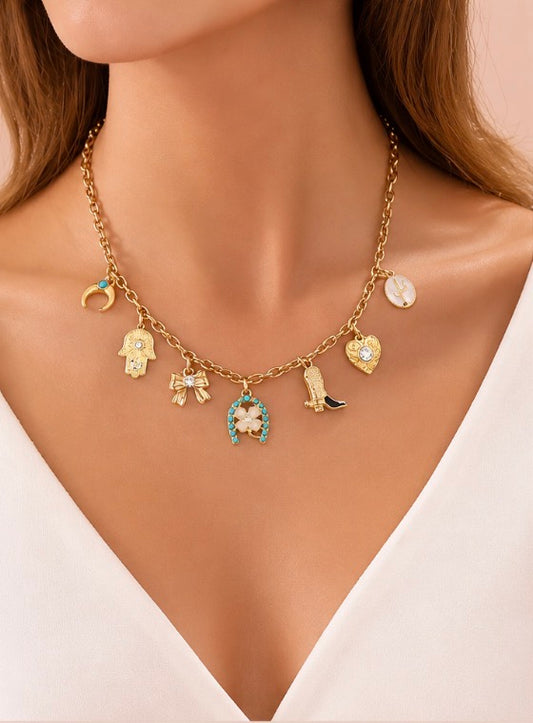 The Presley Charm Necklace