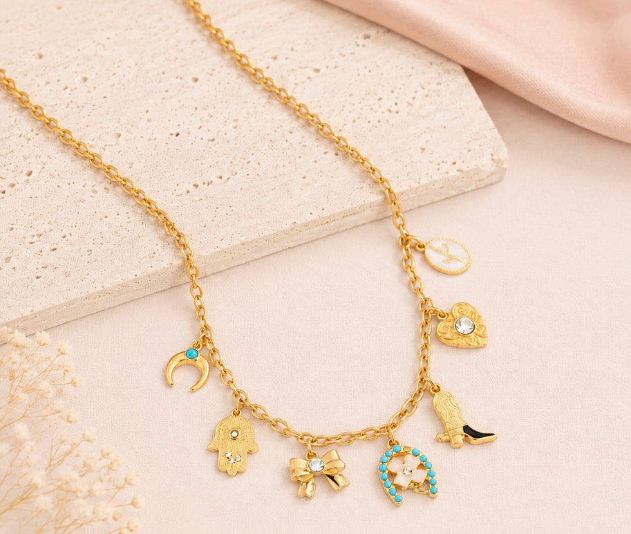 The Presley Charm Necklace