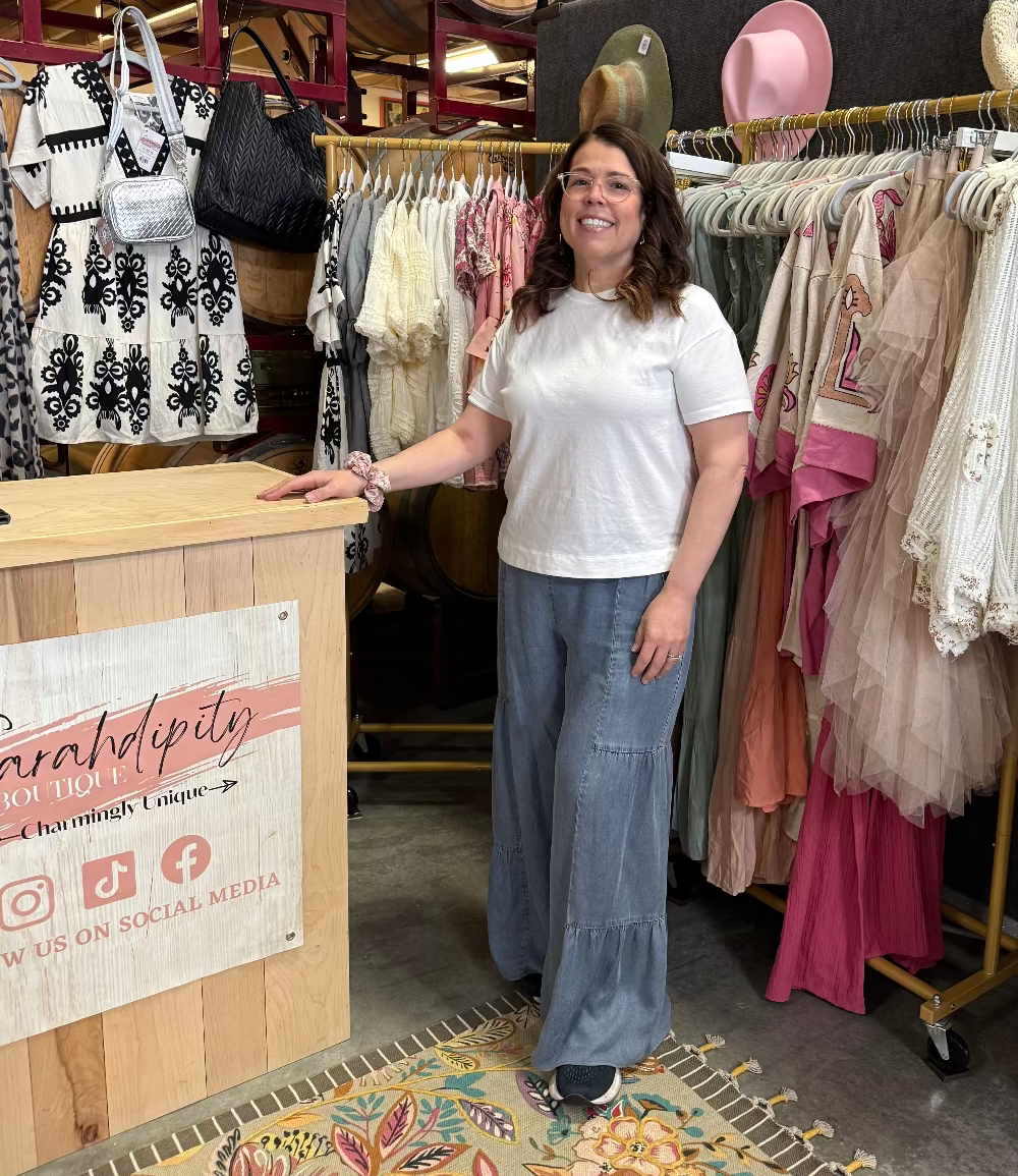 Sarah at Sarahdipity Boutique in Las Vegas