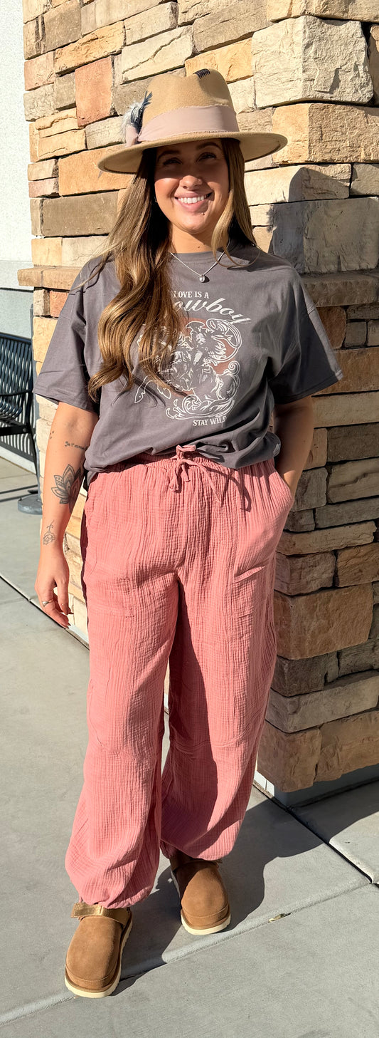Wanderlust Gauze Pants