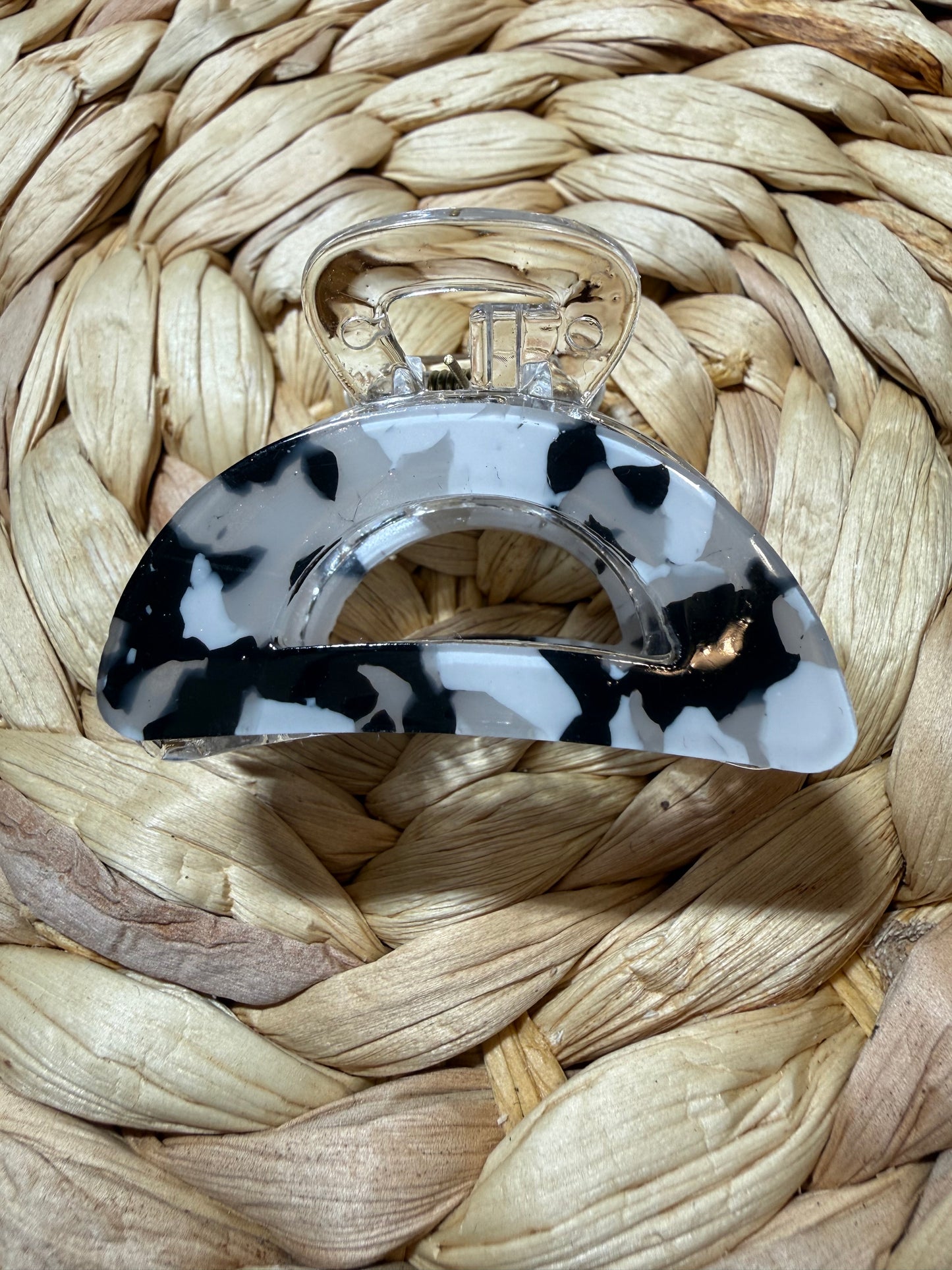 Mini Printed Claw Clip