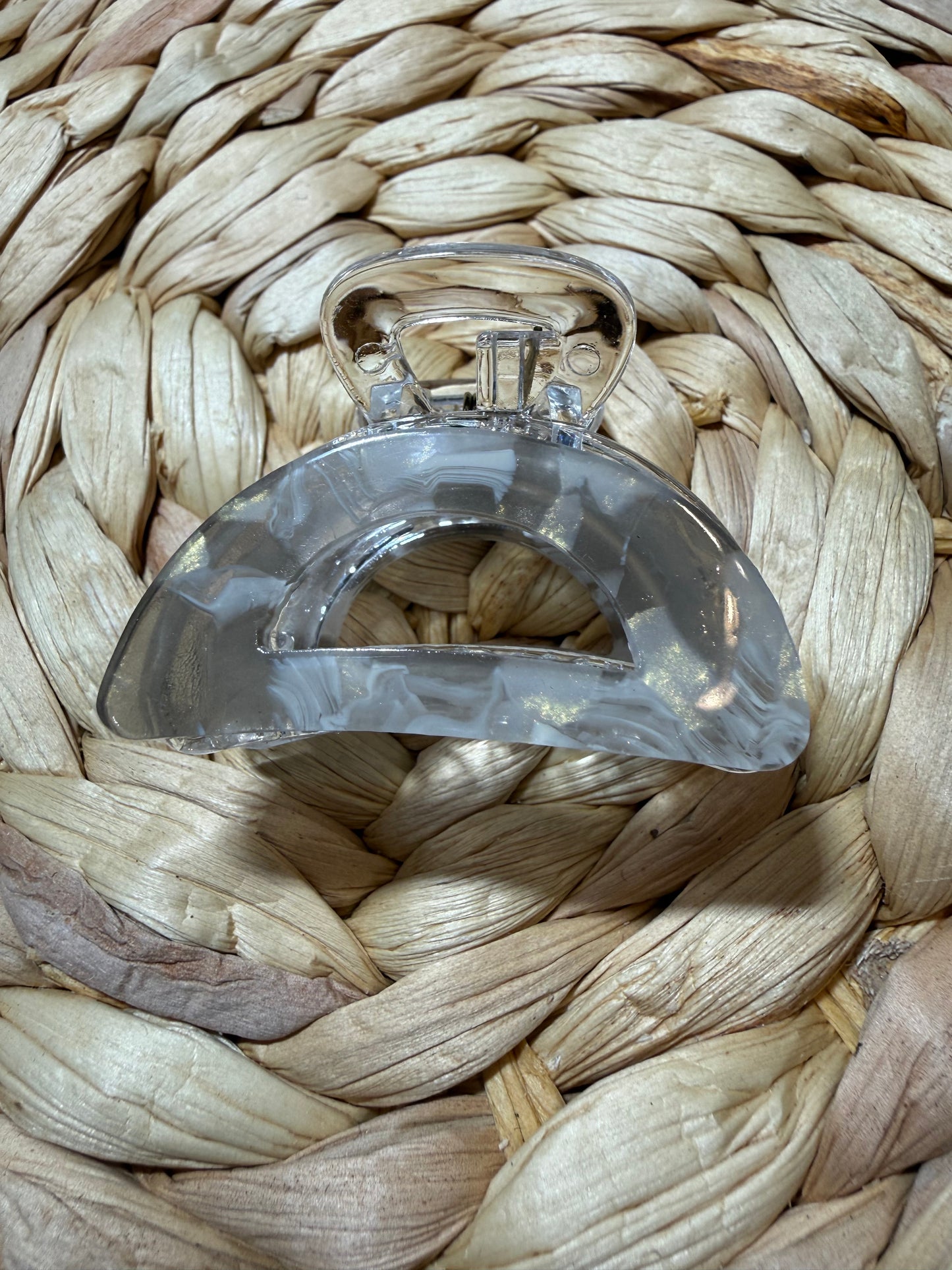 Mini Printed Claw Clip