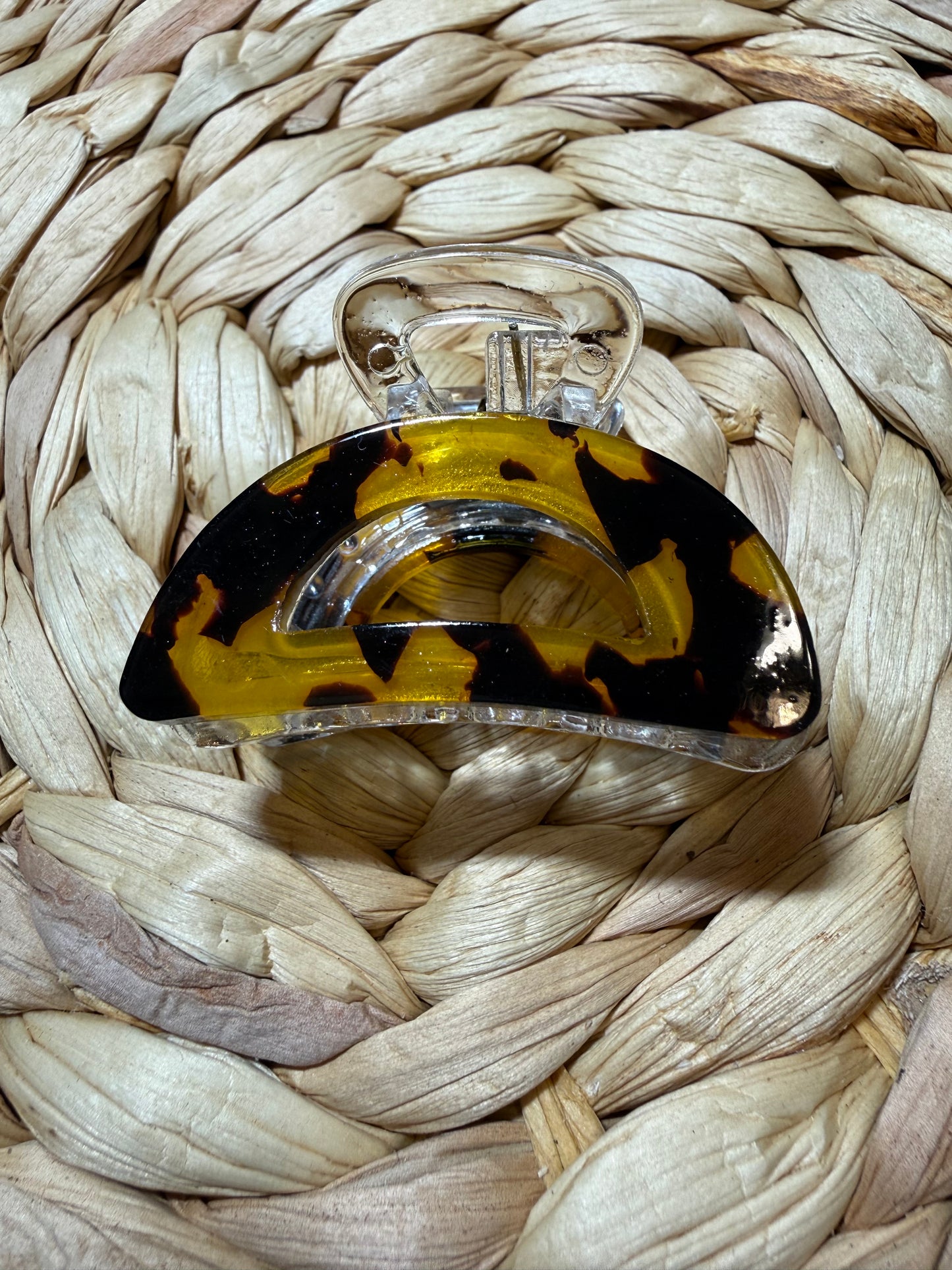 Mini Printed Claw Clip