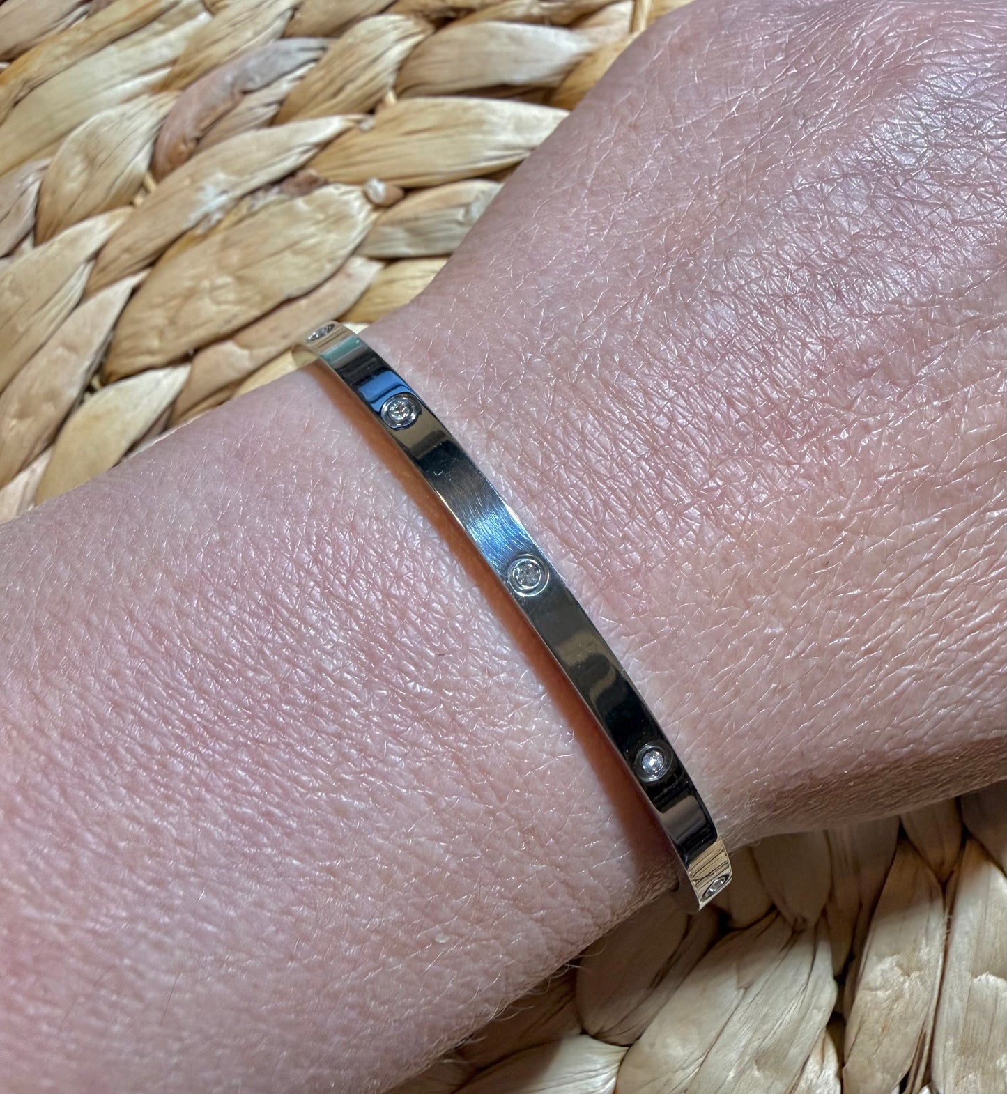 Metal Stainless Steel Hinge Bracelet