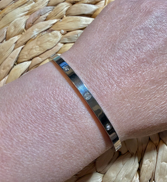 Metal Stainless Steel Hinge Bracelet