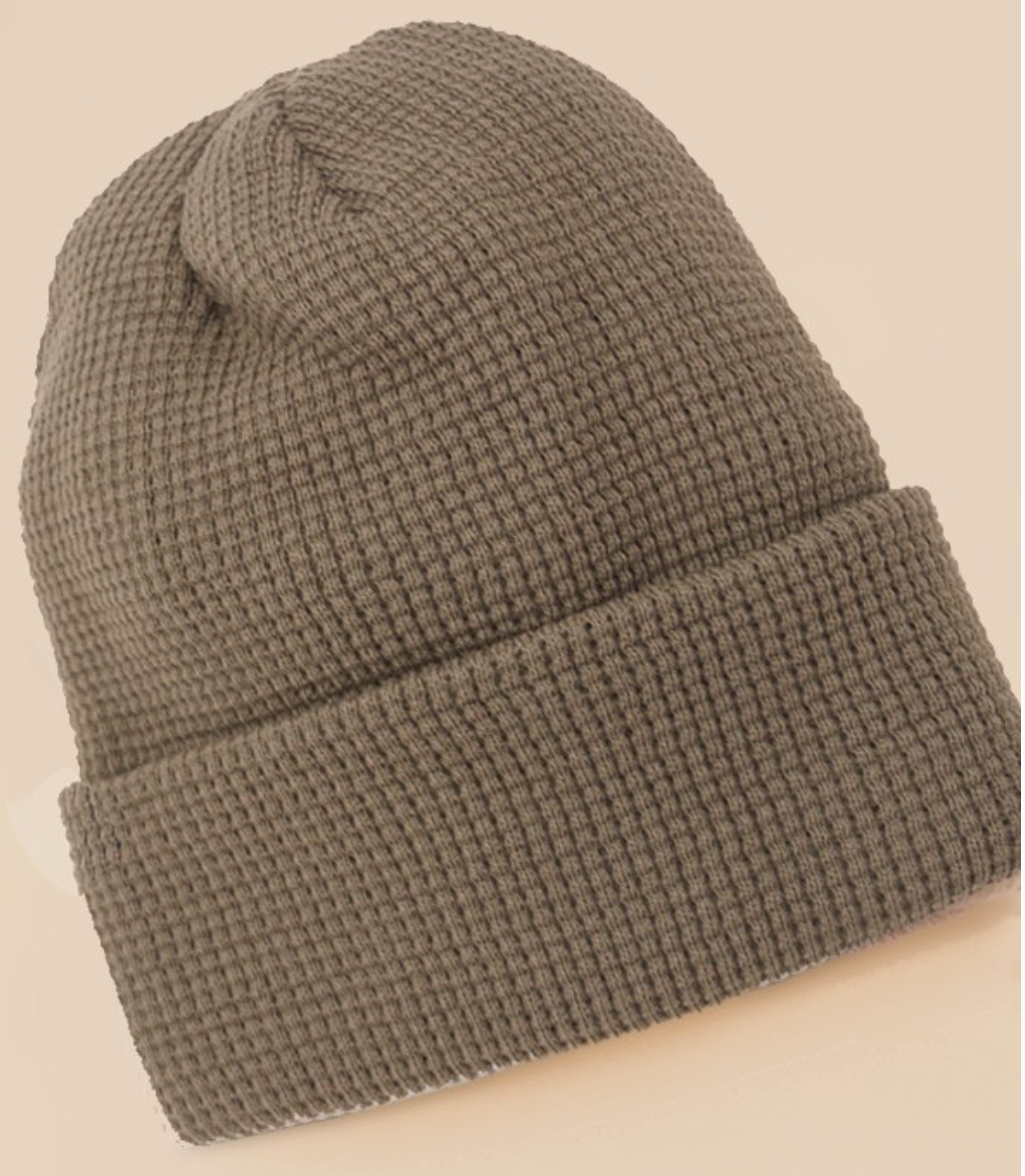 Soft Ribbed Knit Beanies Hat