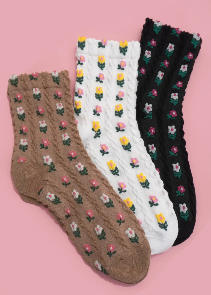 Floral Socks