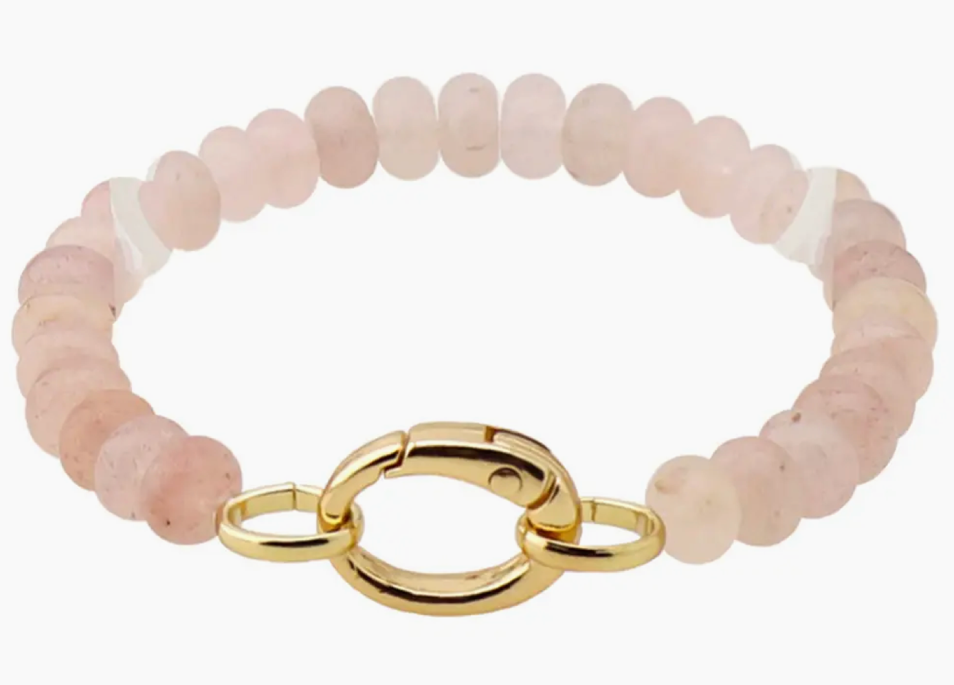 Color Beaded Toggle Stretch Bracelet