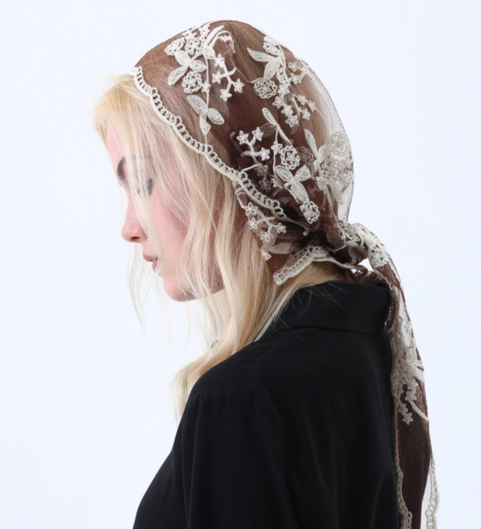 Flora Lace Bandana