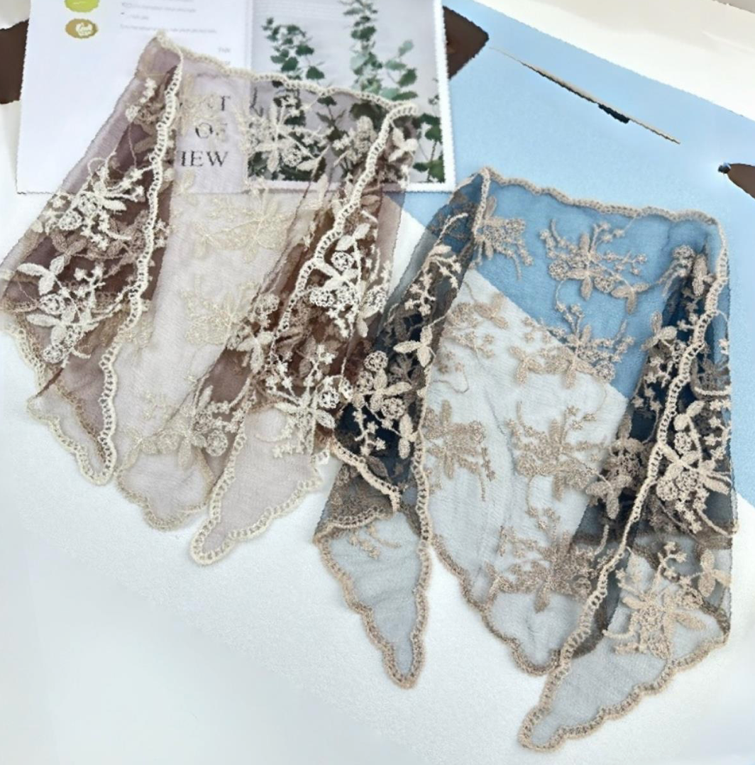 Flora Lace Bandana