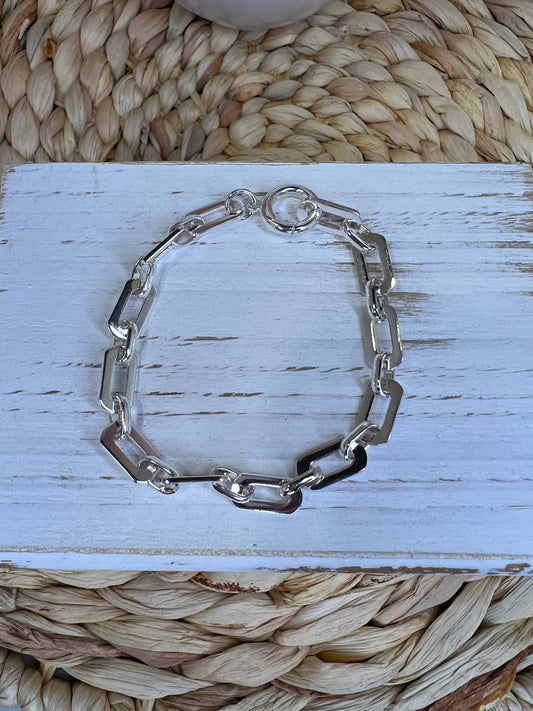 Gold or Silver Chain Bracelet